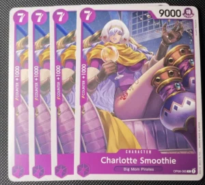 Pack of Four (4) Charlotte Smoothie - One Piece TCG