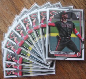 TEN PACK 2024 Bowman Elly De La Cruz Cards #22