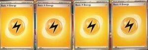 2024 Basic Lightning Energy LOT OF FOUR (4) SVE #012