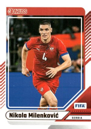 2024 Donruss Nikola Milenkovic #150 FIFA