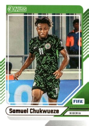 2024 Donruss Samuel Chukwueze #168 FIFA