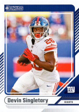 2024 Donruss #19 - Devin Singletary (New York Giants, RB)