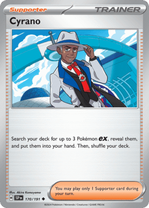 2024 Pokémon Cyrano SSP #170 Super Short Print | Official Game Freak TCG Card