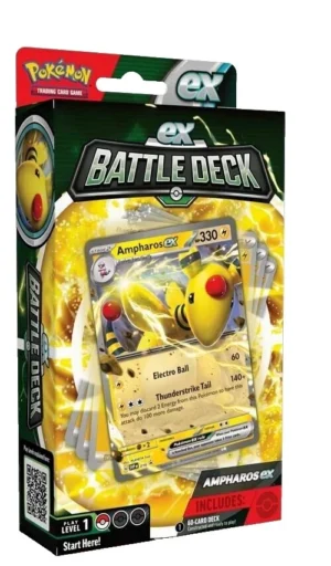 Pokémon Ampharos EX Battle Deck 60 Card Deck