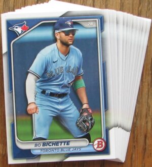 2024 Bowman Baseball #83 Bo Bichette Toronto Blue Jays Lot of 25